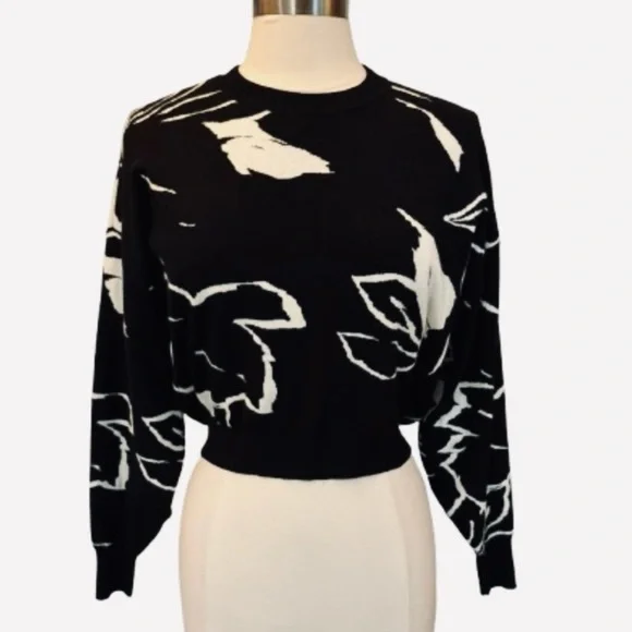 Ted Baker London Cropped Knit Sweater Size 2 or US 6 - Picture 2 of 13